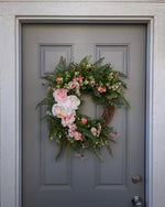 Love Spring Wreath comes w/ removable heart! (Ready to Ship)