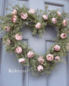 Farmhouse Heart Wreath (Made to Order)