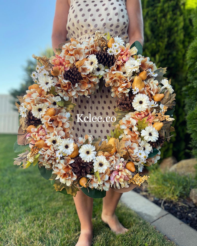 Pear-fect Wreath for Fall (Ready to Ship)