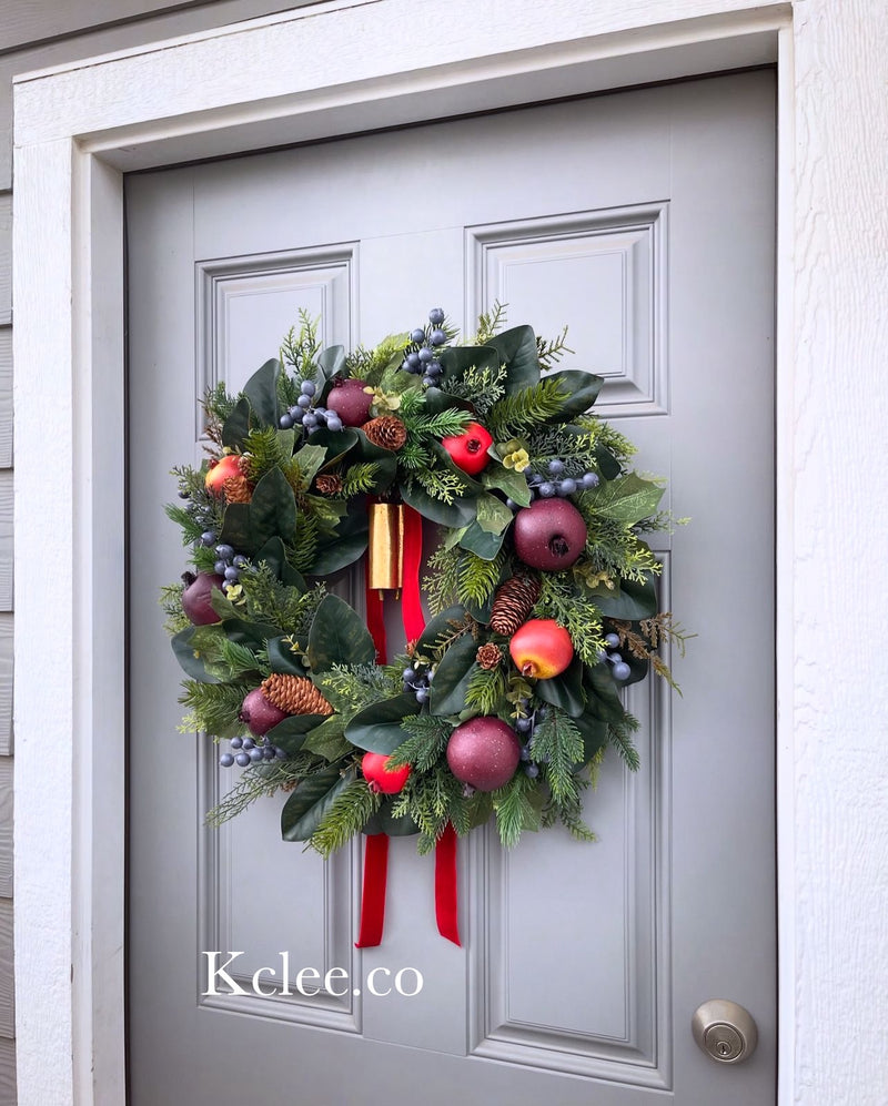 Fruitcake Holiday Wreath (Ready to Ship)