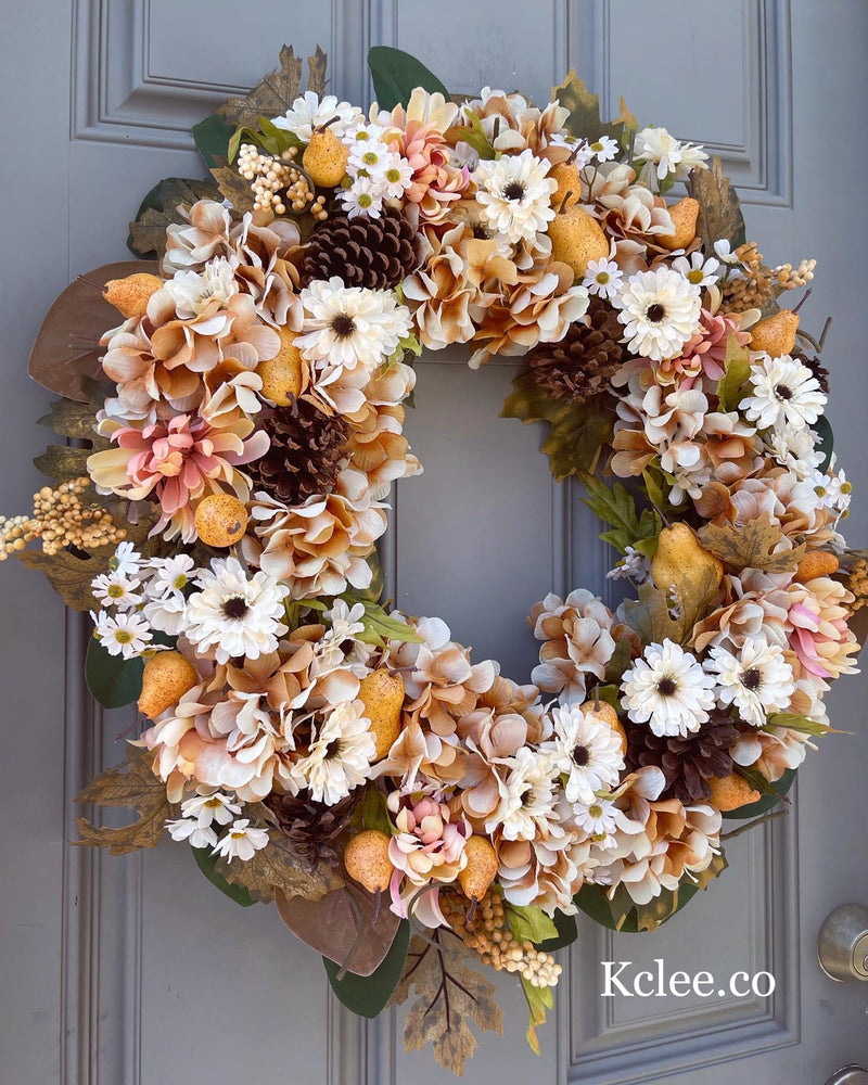Pear-fect Wreath for Fall (Ready to Ship)
