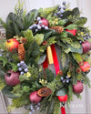 Fruitcake Holiday Wreath (Ready to Ship)