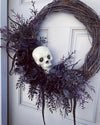 Lisa F custom Skull wreath