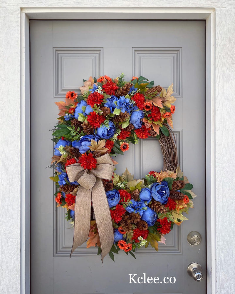 Fall Splendor Wreath (Ready to Ship)