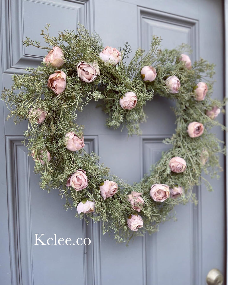 Farmhouse Heart Wreath (Made to Order)