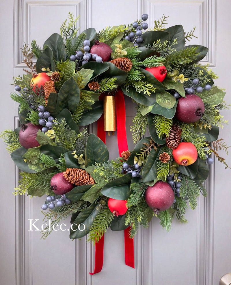 Fruitcake Holiday Wreath (Ready to Ship)