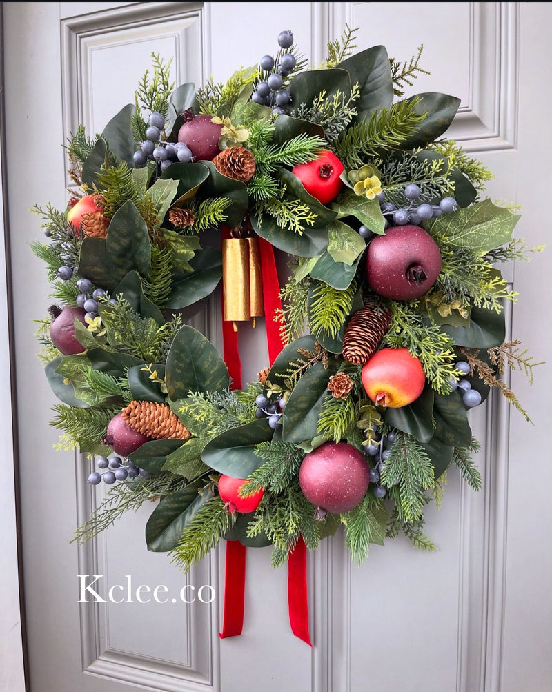 Fruitcake Holiday Wreath (Ready to Ship)