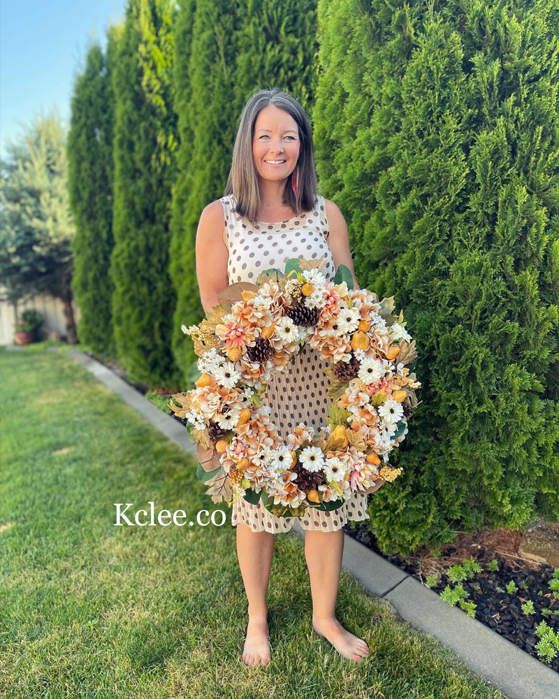 Pear-fect Wreath for Fall (Ready to Ship)