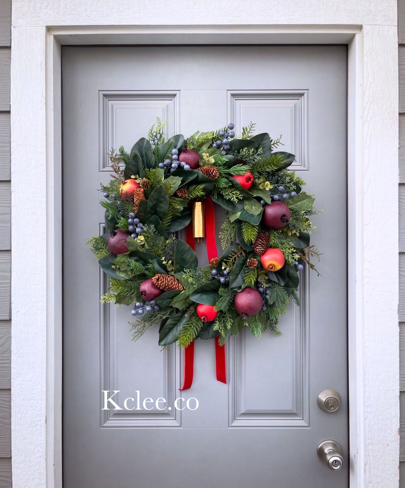 Fruitcake Holiday Wreath (Ready to Ship)