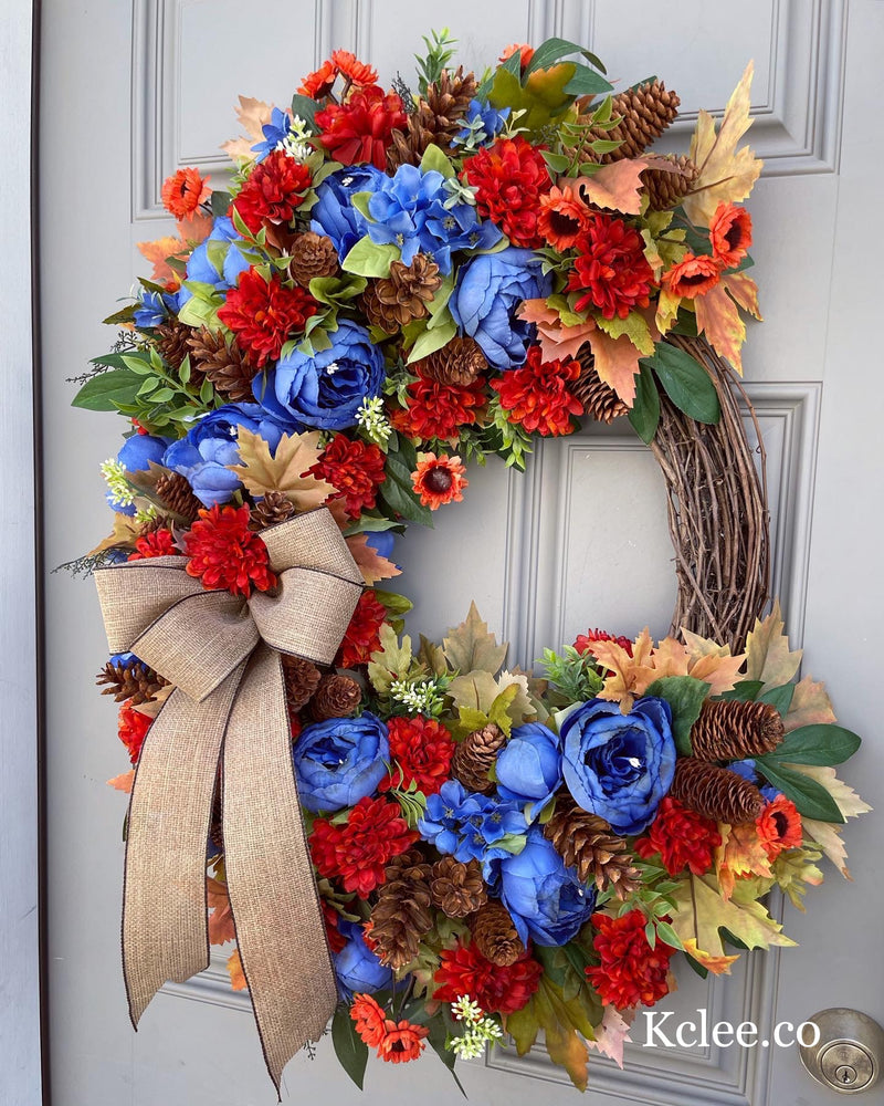 Fall Splendor Wreath (Ready to Ship)