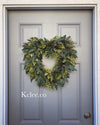 Greenery Heart Wreath (Ready to Ship)