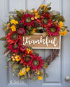 Thankful Wreath (Ready to Ship)