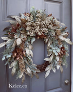 Gold NEW YEAR Wreath (Ready to Ship)
