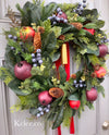 Fruitcake Holiday Wreath (Ready to Ship)