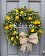 Lemon Wreath (Made to Order)