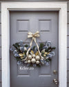 Golden Ornament Wreath (Ready to Ship)